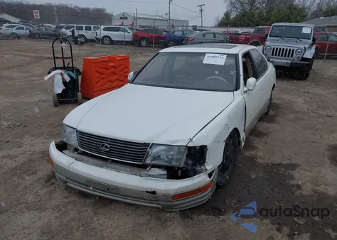 1996 Lexus Ls 400 из США, поврежденный, VIN JT8BH22F6T0046532